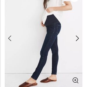 Madewell Maternity Over the Belly Skinny Jeans